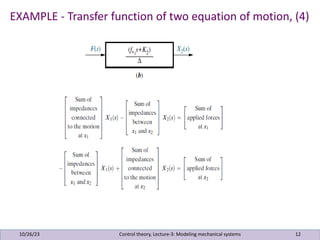 Control Theory Lecture Feedback Control Design | PDF