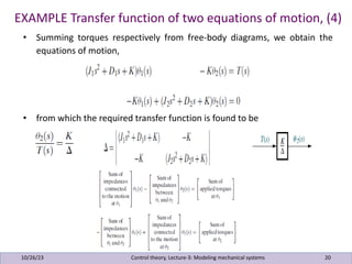 Proper Transfer Function Control Theory Lecture Feedback Control Design | PDF