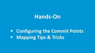 www.edureka.co/informatica
Hands-On
 Configuring the Commit Points
 Mapping Tips & Tricks
 