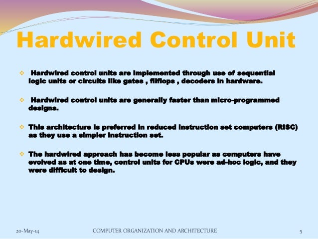 Control Unit