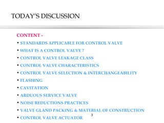 Control valve presentation | PPT