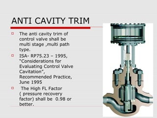 Control valves PPT