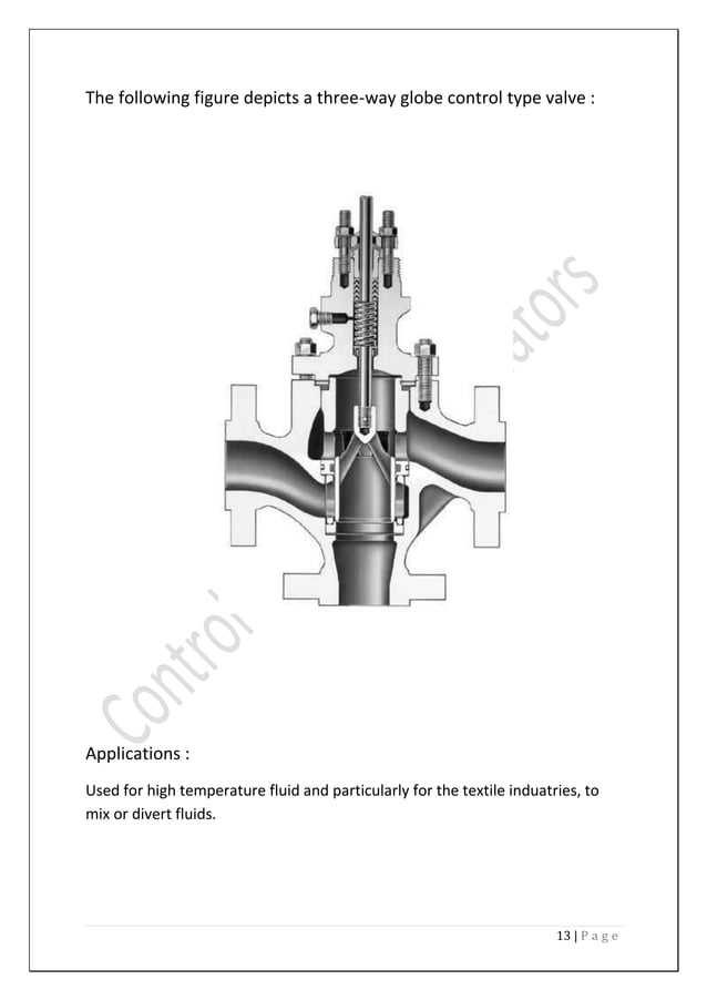 Control Valves And Actuators | PDF | Technology & Computing