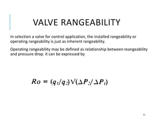 Control Valve Rangability Control Valves Book.pdf
