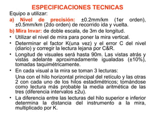 Control vertical topografico | PPT