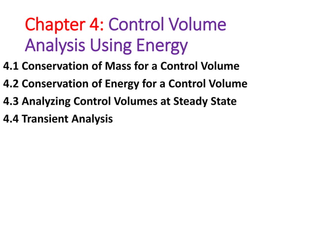 Control Volume Analysis Using Energy.pdf | Physics | Science