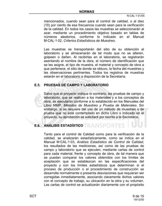 Control y aseguramiento de calidad | PDF