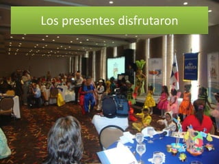 Los presentes disfrutaron
 