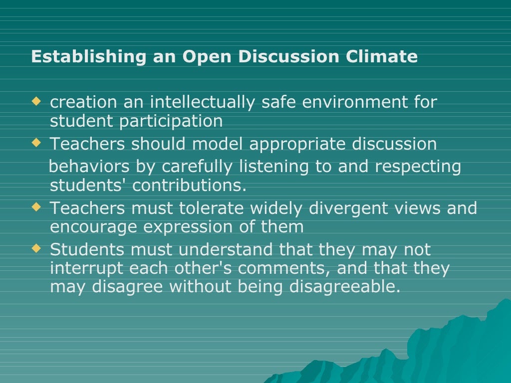 Controversial Issues In The Social Studies Classroom