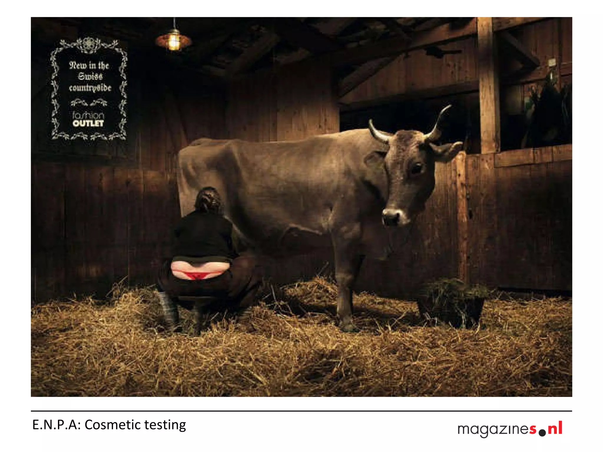 E.N.P.A: Cosmetic testing