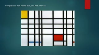Composition with Yellow, Blue, and Red, 1937-42
 