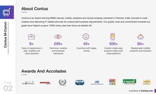 Contus M Comm - The Custom Mobile Commerce Solution & App Development
