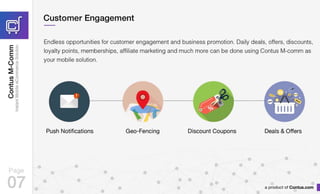 Contus M Comm - The Custom Mobile Commerce Solution & App Development