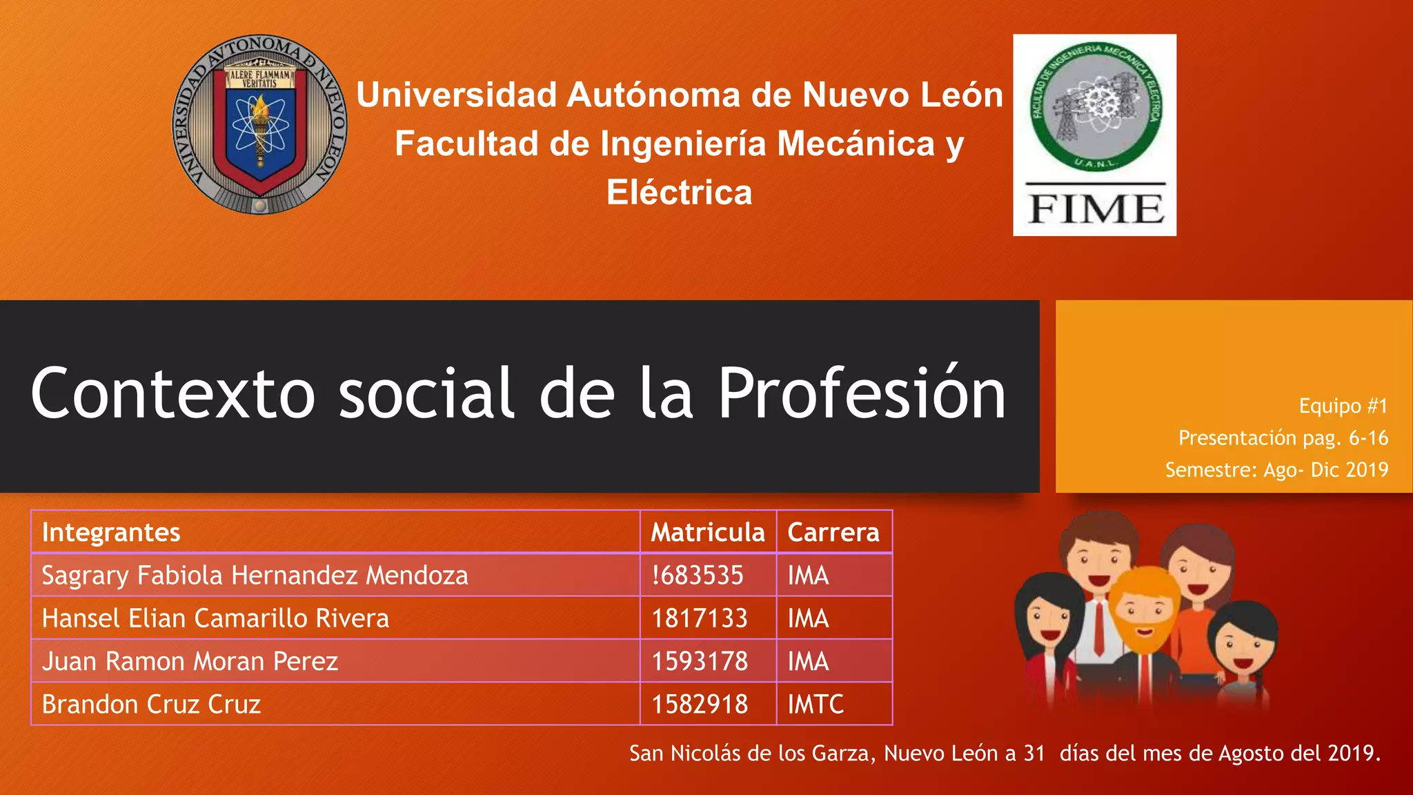 Contexto Social de la Profesion | PPTX | Graduation | Personal