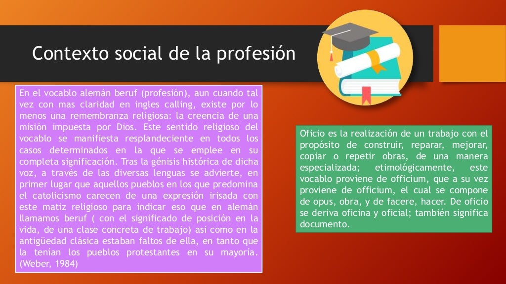 Contexto Social de la Profesion