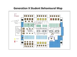 Generation X Student Behavioural Map
 