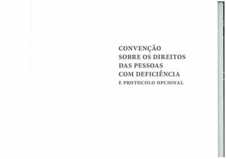 Convenção sobre o direito das pessoas com deficiência
