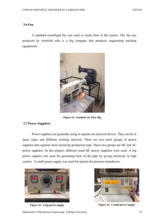 Convection Heat Transfer in a Smooth Pipe | PDF
