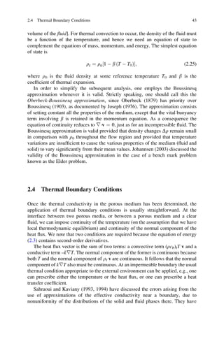 Convection in porous media 4e | PDF