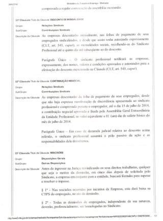 Convencao Coletiva 2014