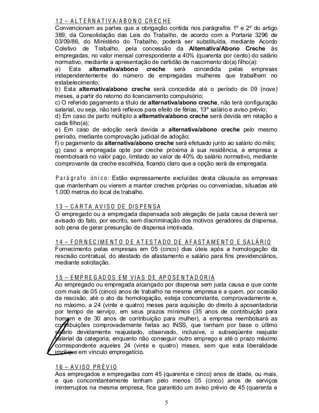 Convenção coletiva sindicato das Indústrias de 