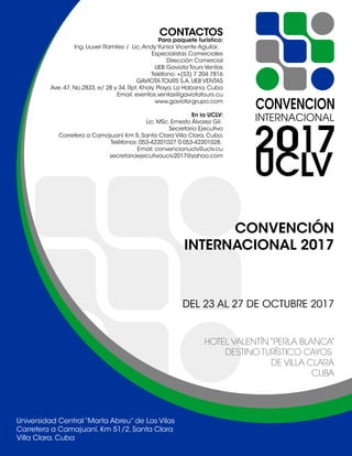 Convención internacional-uclv-2017