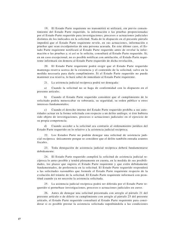 Convención de las naciones unidas contra la delincuencia organizada t…