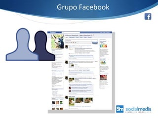  Funciones extensibles: crear grupos, alertas móvil, etiquetado, widgets, cumpleaños, juegos, enlaces, notas…