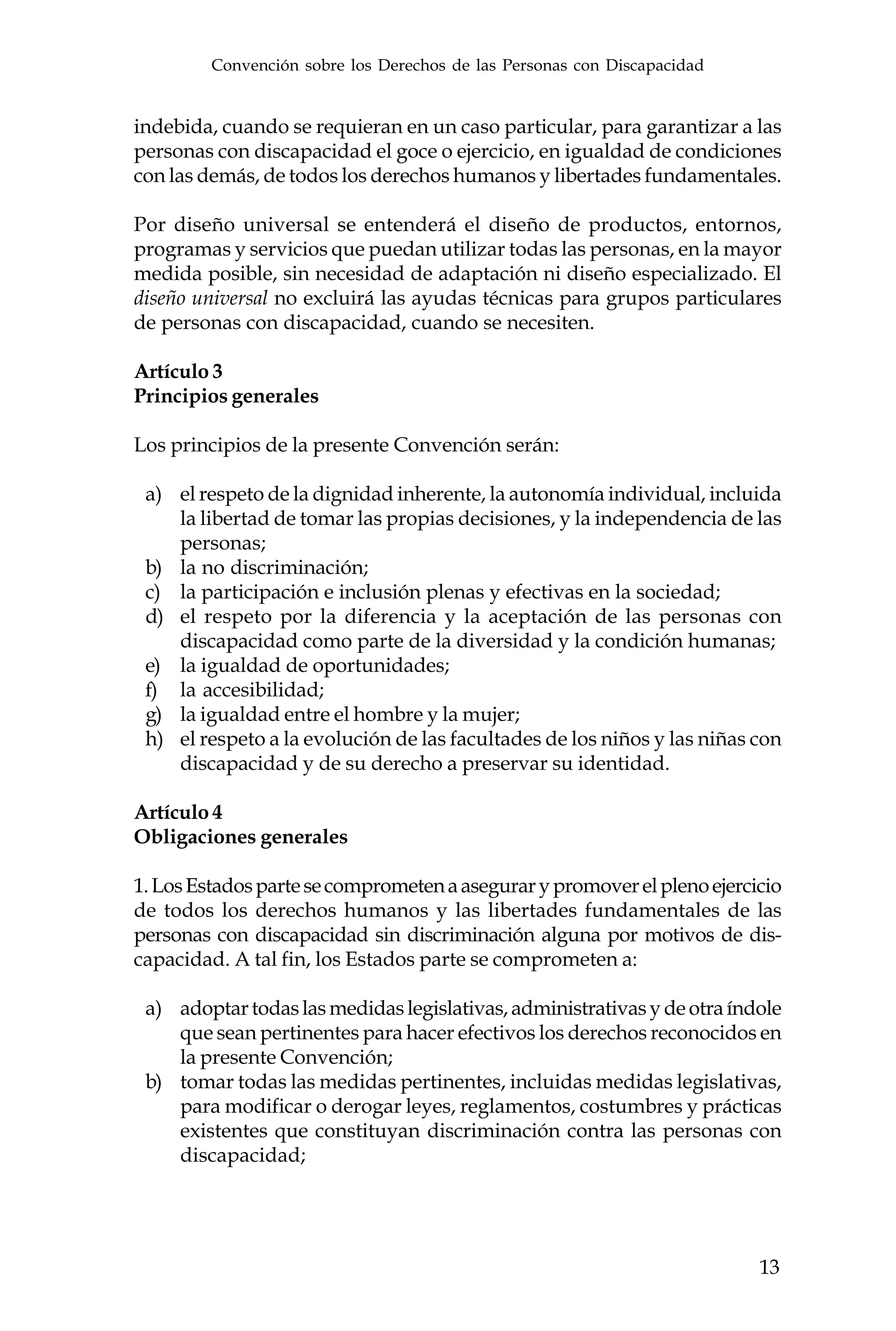 Convencion sobre los derechos humanos de las personas con discapacidad ...