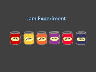 Jam Experiment
 