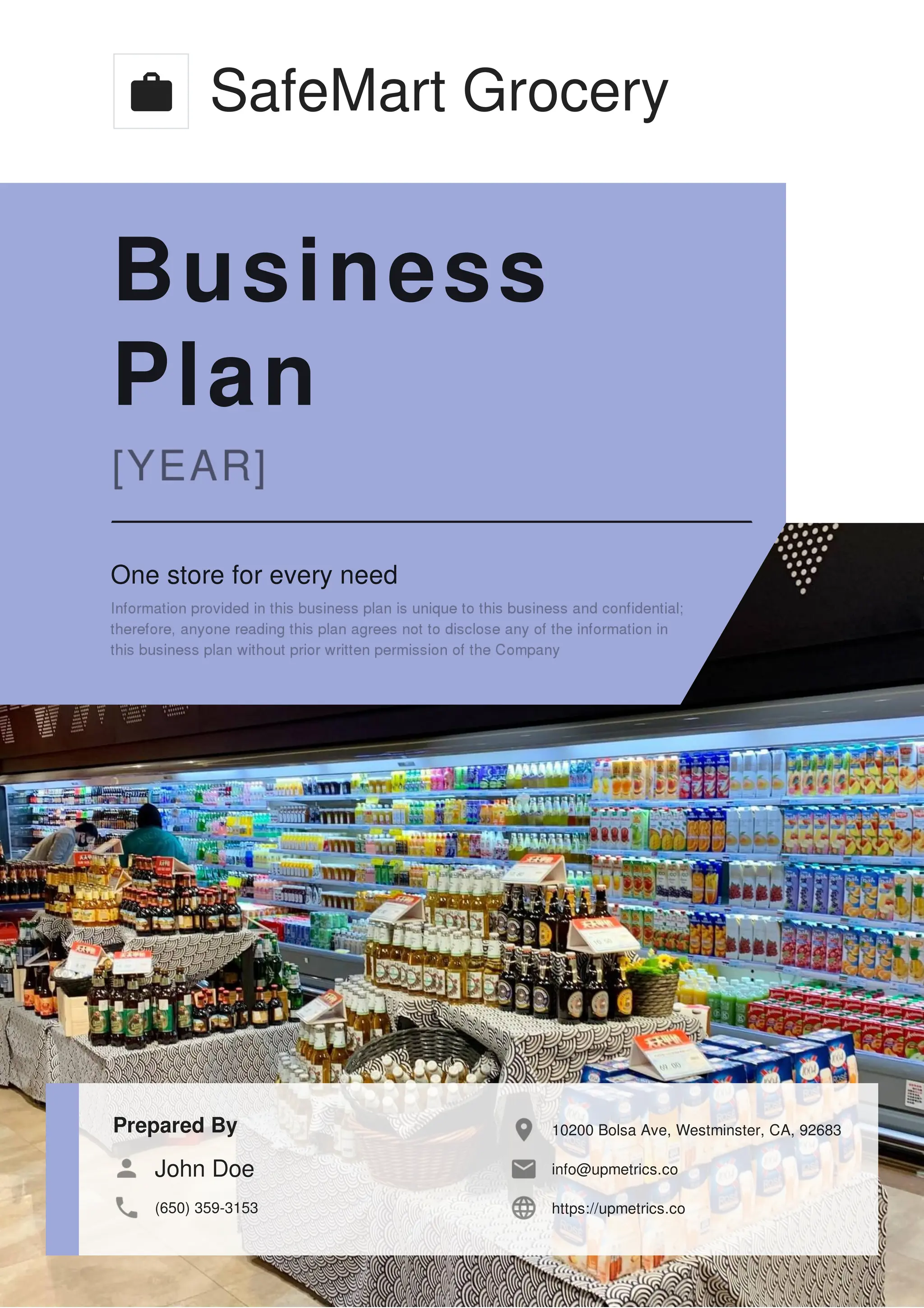 Image 9 for Grocery Store Business Plan Template