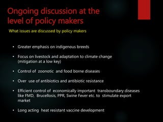 Livestock advocacy and communications—India scene 