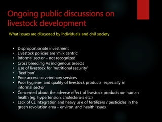 Livestock advocacy and communications—India scene 