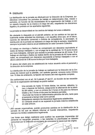 Convenio Colectivo Mercadona 2014