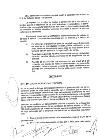 Convenio Colectivo Mercadona 2014