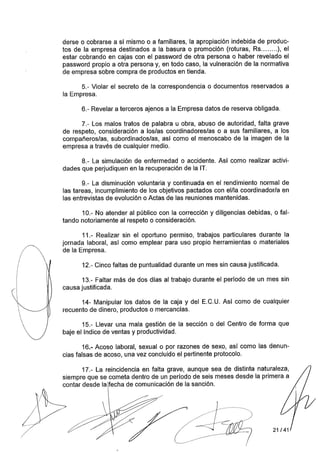 Convenio Colectivo Mercadona 2014