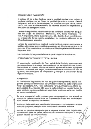 Convenio Colectivo Mercadona 2014