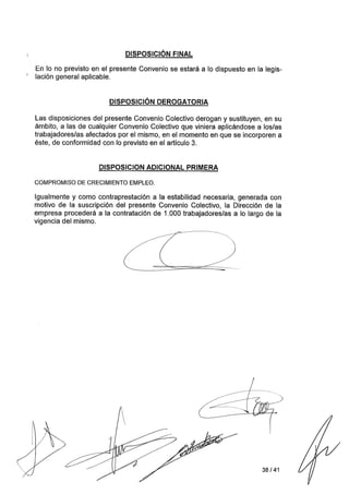 Convenio Colectivo Mercadona 2014