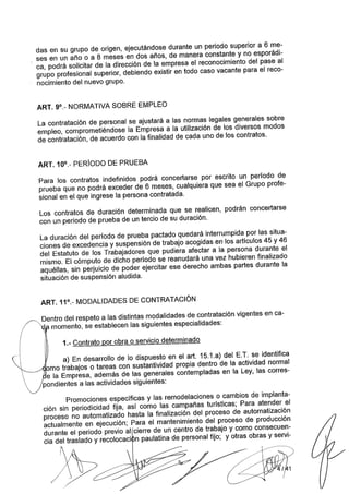 Convenio Colectivo Mercadona 2014