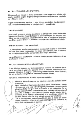 Convenio Colectivo Mercadona 2014