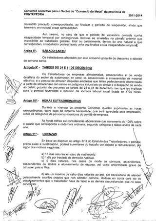 Convenio comercio metal 2011 2014 (firmado)