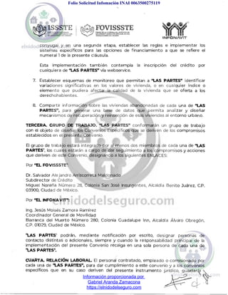 Convenio de colaboracion issste fovissste infonavit 2019 | PDF