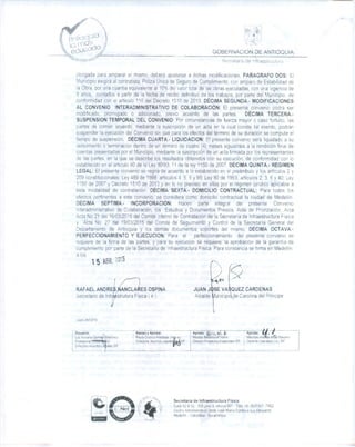 Convenio de via urbanas 2015.