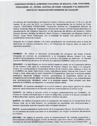 Convenio gobierno coperativistas_y_asalariados_mineros