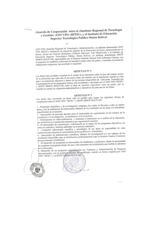 Convenio con el Instituto Regional de Tecnología y Gestión de la Federación de Rusia