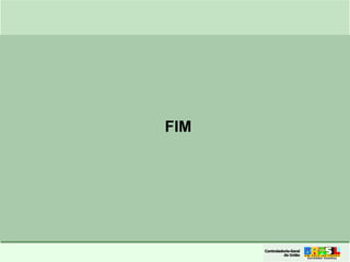 Clique para editar o formato do
título de texto
• Clique para editar o formato do texto em
estrutura de tópicos
• Segundo Nível da Estrutura de Tópicos
• Terceiro Nível da Estrutura de Tópicos
• Quarto Nível da Estrutura de Tópicos
• Quinto Nível da Estrutura de Tópicos
• Sexto Nível da Estrutura de Tópicos
• Sétimo Nível da Estrutura de Tópicos
• Oitavo Nível da Estrutura de Tópicos 49
FIM
 