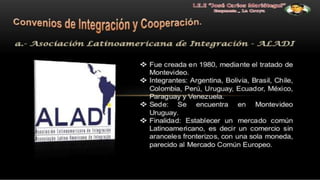 Convenios de cooperacion latinoamericana