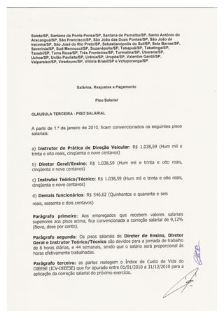 CONVENÇÃO AUTO ESCOLA e  CFC   2010