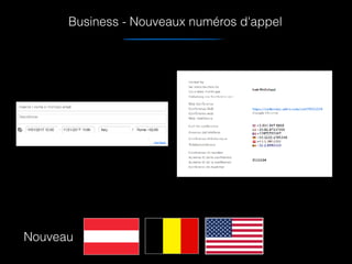 Nouveau
Business - Nouveaux numéros d'appel
 