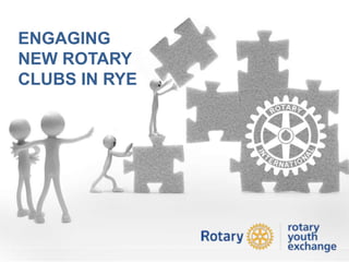 ENGAGING
NEW ROTARY
CLUBS IN RYE
 